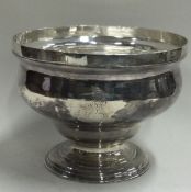 An early 18th Century silver crested bowl. London 1752.