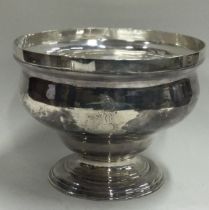 An early 18th Century silver crested bowl. London 1752.