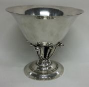 GEORG JENSEN: A silver bowl. Marked to base.