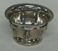 A miniature silver Monteith bowl. Birmingham 1907.