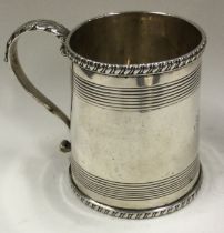 An Indian Colonial silver child's mug. Calcutta. Circa 1820. By Twentyman & Co.