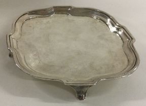 An 18th Century Georgian silver teapot stand. London 1797.