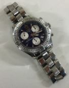 BREITLING: A good stainless steel gent's Colt Chrono Ocean complete with box and paperwork.
