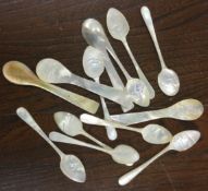 A collection of MOP spoons.