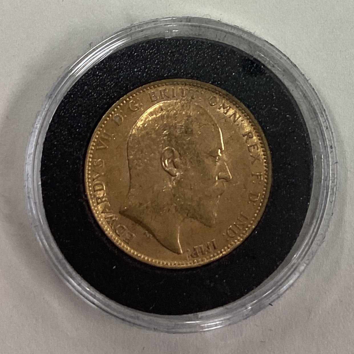 A 1905 gold Full Sovereign coin. - Image 2 of 2