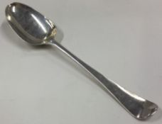 A rare shellback silver spoon. London 1766. By William Bond & James Phipps.