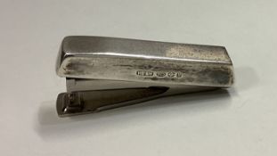 A Sterling silver stapler. By HB&H.