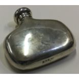 A silver hip flask. Birmingham 1920.