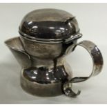A Victorian silver shaving mug. London 1898. By J&Co.