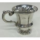 A William IV silver mug. London 1835.