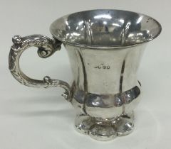 A William IV silver mug. London 1835.