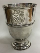 A good oversized 18th Century George III silver beaker. London 1754. By Benjamin Cartwright.