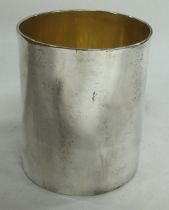 PETER, ANN AND WILLIAM BATEMAN: An 18th Century George III silver beaker.