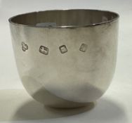 A contemporary silver tumbler cup. London 1972.