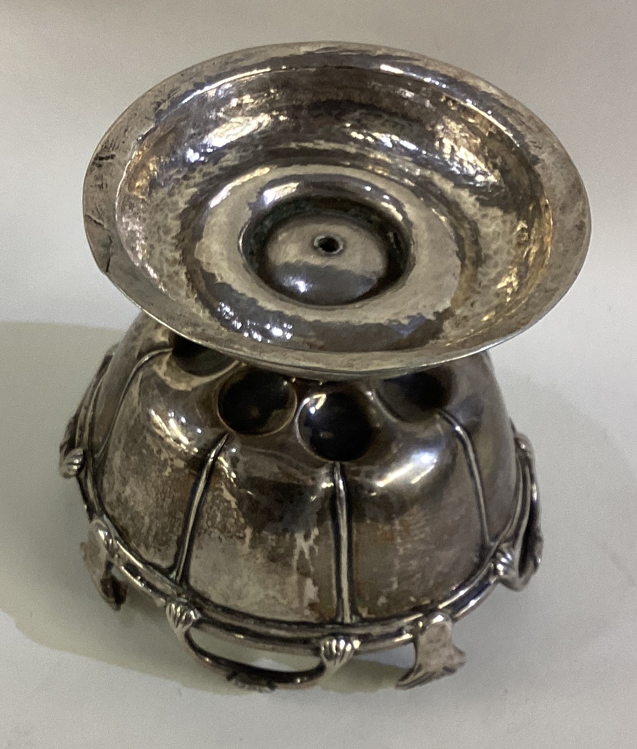 A Continental silver dish. - Image 3 of 3