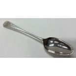 NEWCASTLE: A crested silver tablespoon.