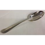 BALTIMORE: A large Provincial silver tablespoon.
