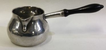 A George I silver brandy pan. London 1722.