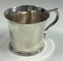 A rare George II silver mug. London 1736.