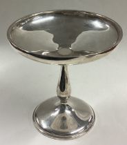 A large Sterling silver sweet dish on spreading base.