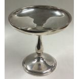 A large Sterling silver sweet dish on spreading base.