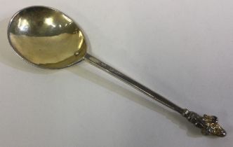 A Charles I silver and silver gilt Apostle spoon. London 1634.