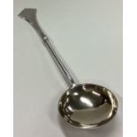 A Russian silver ladle. Circa 1900.