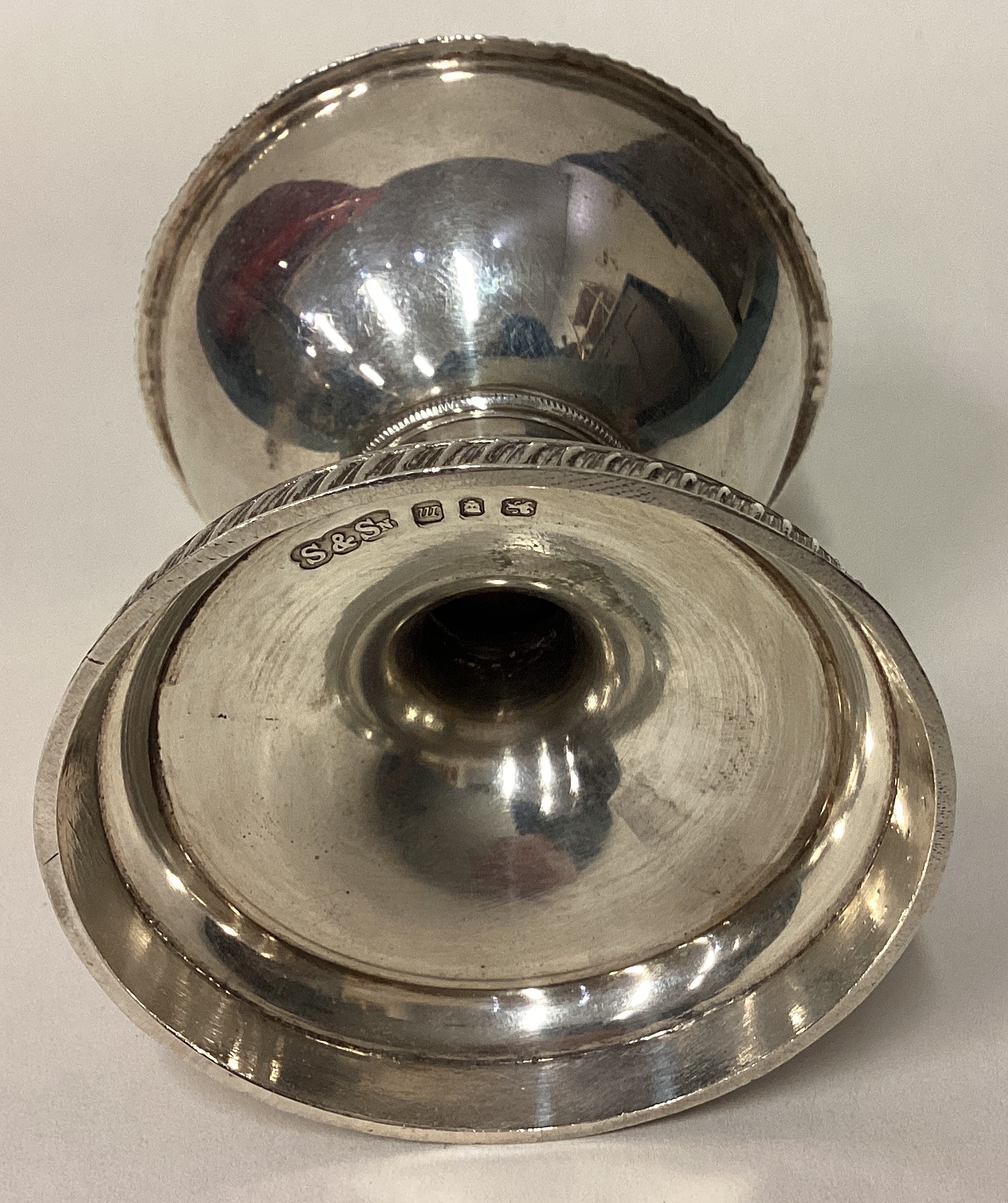 A rare silver sugar caster with screw-top lid. - Image 2 of 3