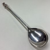A silver Apostle spoon. London 1902.