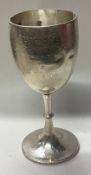 A Victorian silver goblet. London 1875.