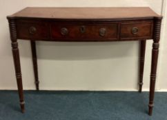 A Victorian single drawer table.