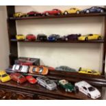 A good collection of 1:18 scale model cars.