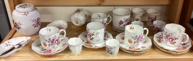 A collection of Royal Crown Derby porcelain.