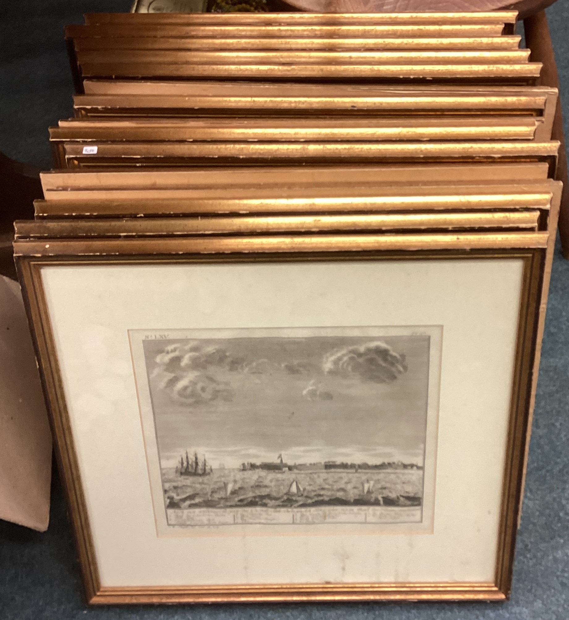 A good set of twelve framed and glazed prints. - Image 2 of 2