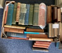 A large collection of Devon books.