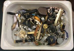 A quantity of wristwatches.