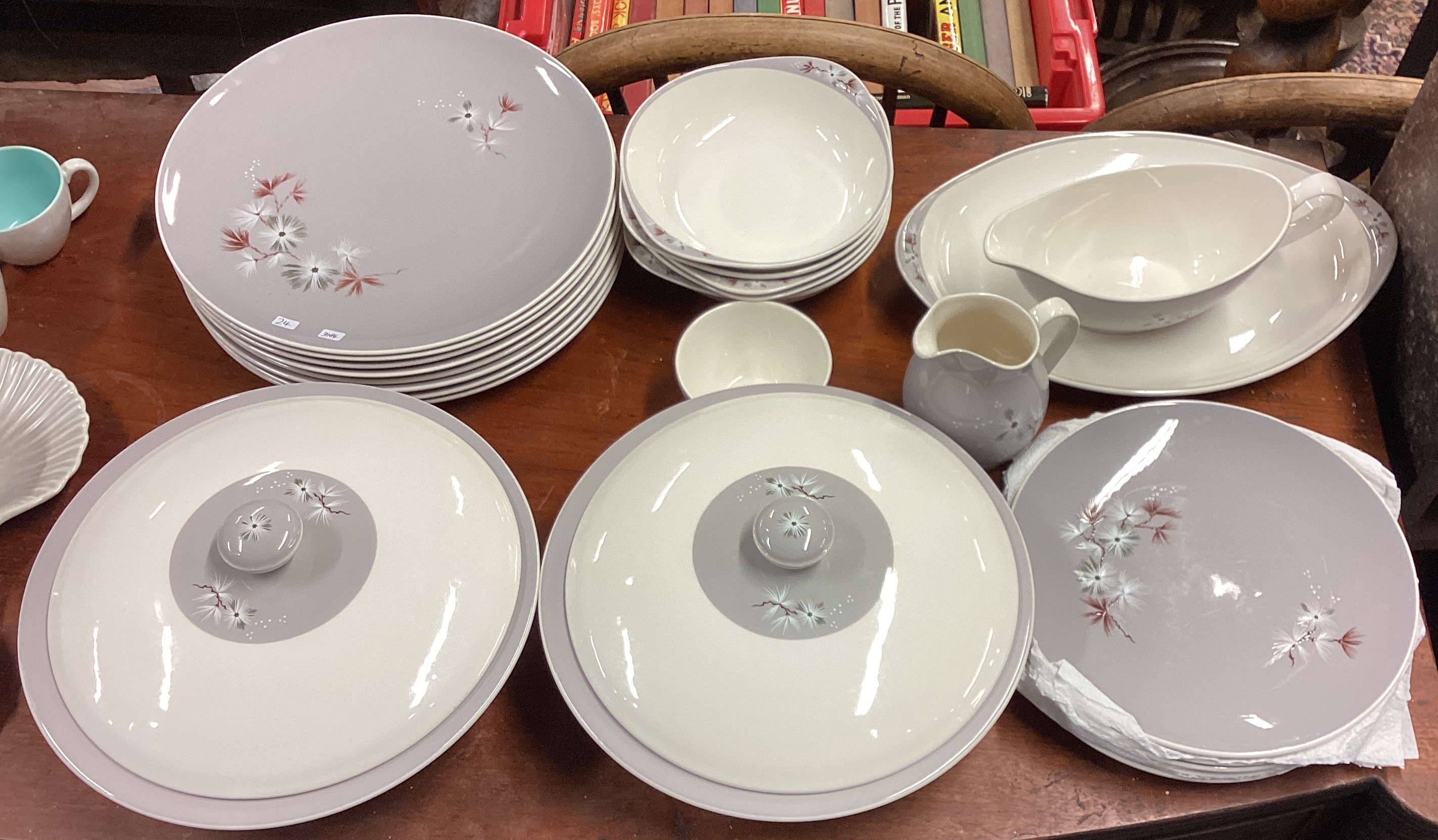 A large Royal Doulton dinner service.