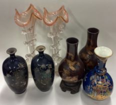 A good pair of Japanese vases etc.