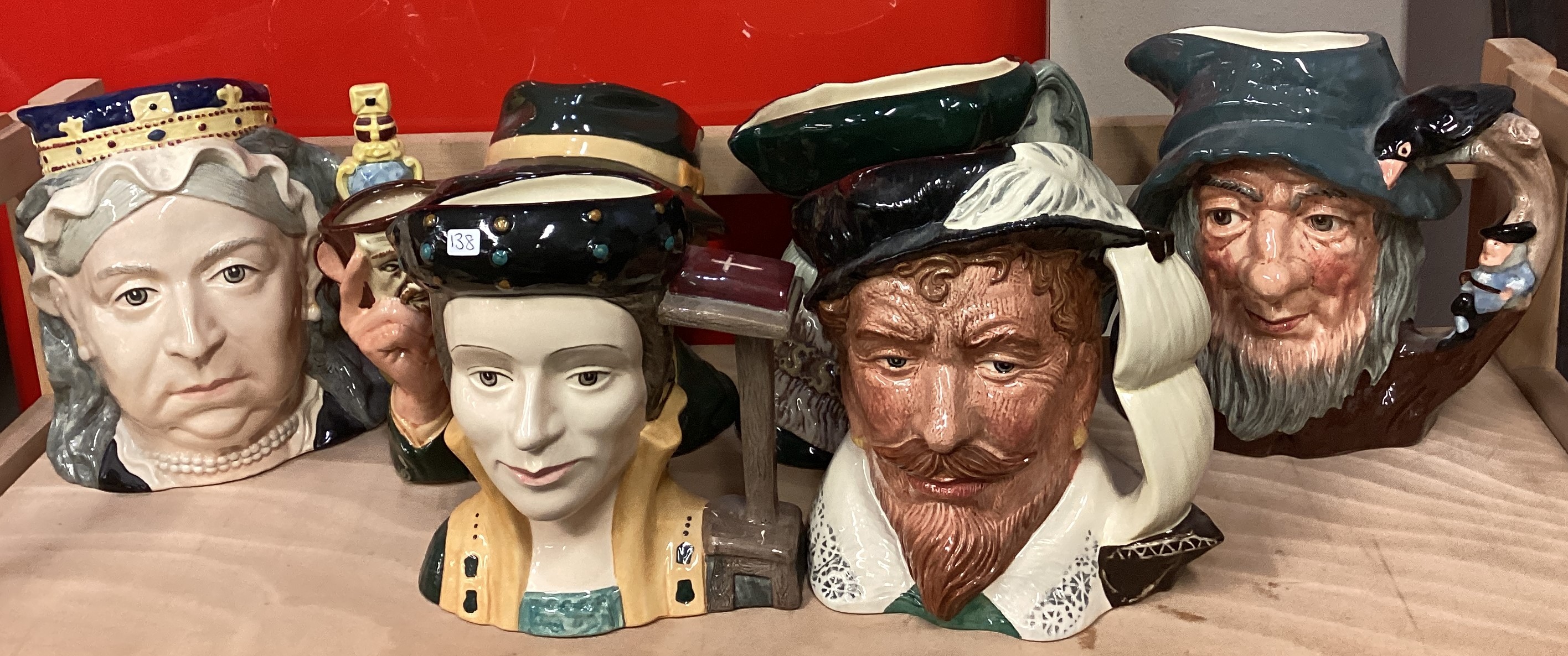 A collection of Royal Doulton "Toby" character jugs. - Image 2 of 4