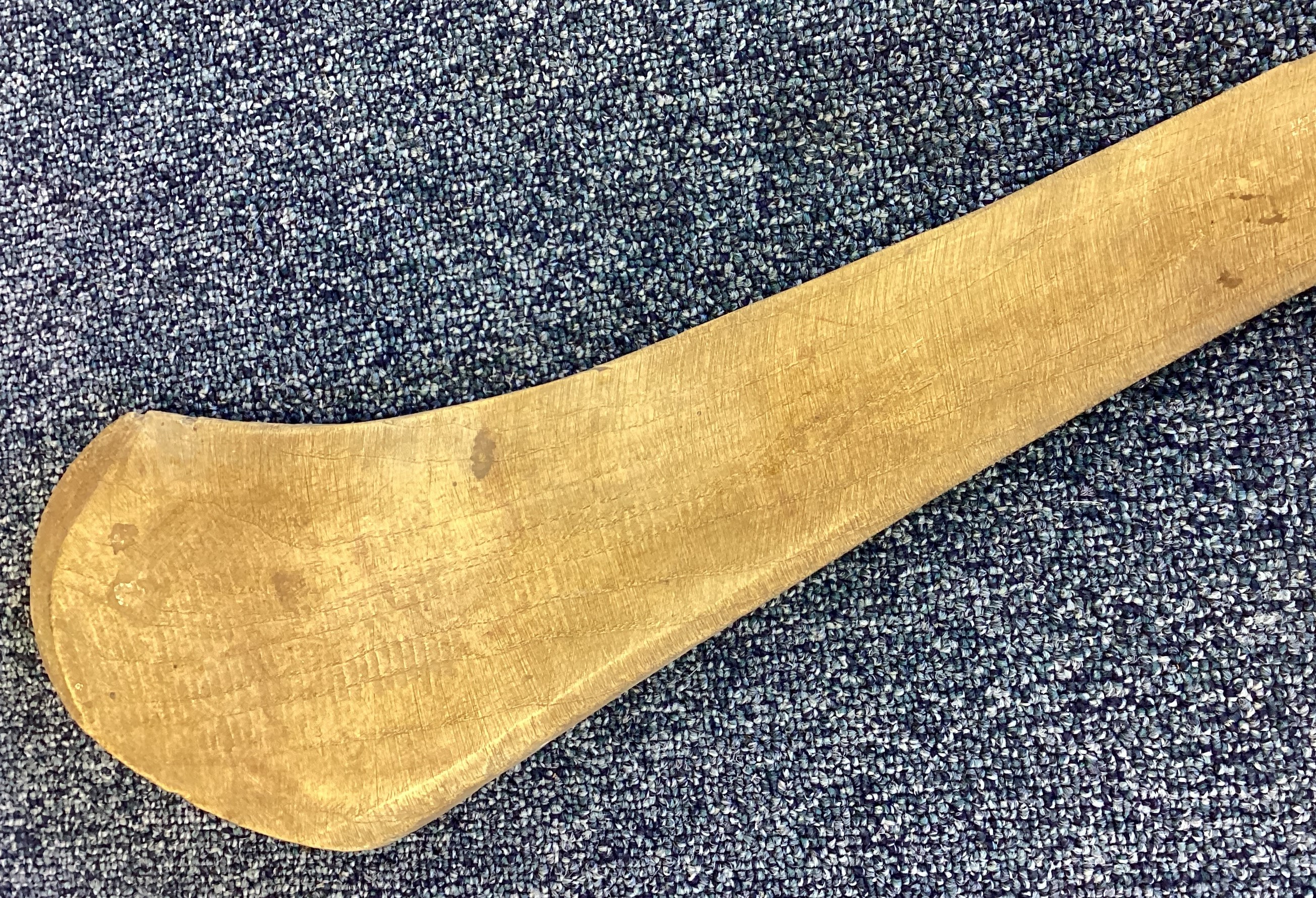 A wooden hurling stick. - Image 2 of 2