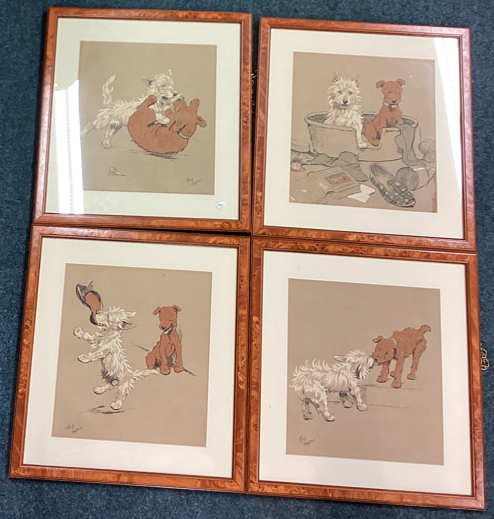 A good set of four Cecil Aldin prints.