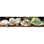 A Royal Albert bone china tea service etc.