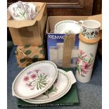 A large collection of Portmeirion china.