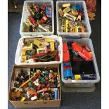 A selection of toy vehicles etc.