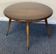 ERCOL: A small drop flap table.