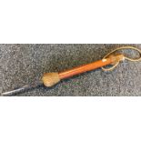 An old Bosen's starter / cosh / persuader with blade and whistle handle.