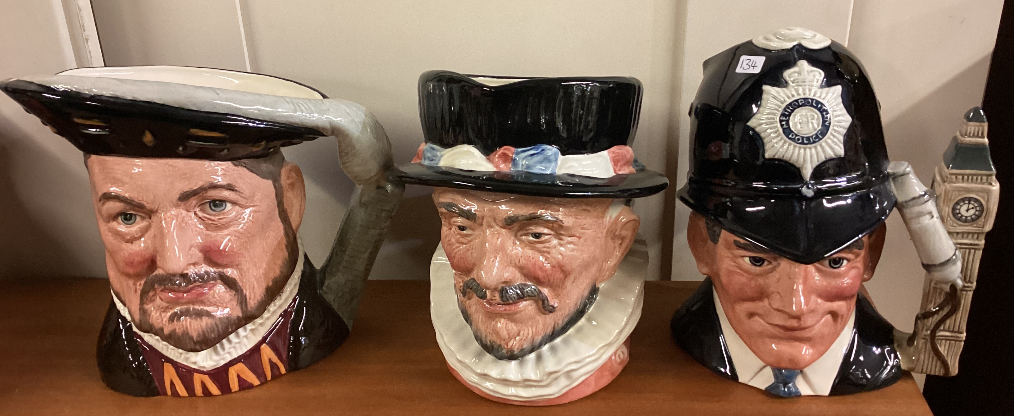 A collection of Royal Doulton "Toby" character jugs. - Image 2 of 5
