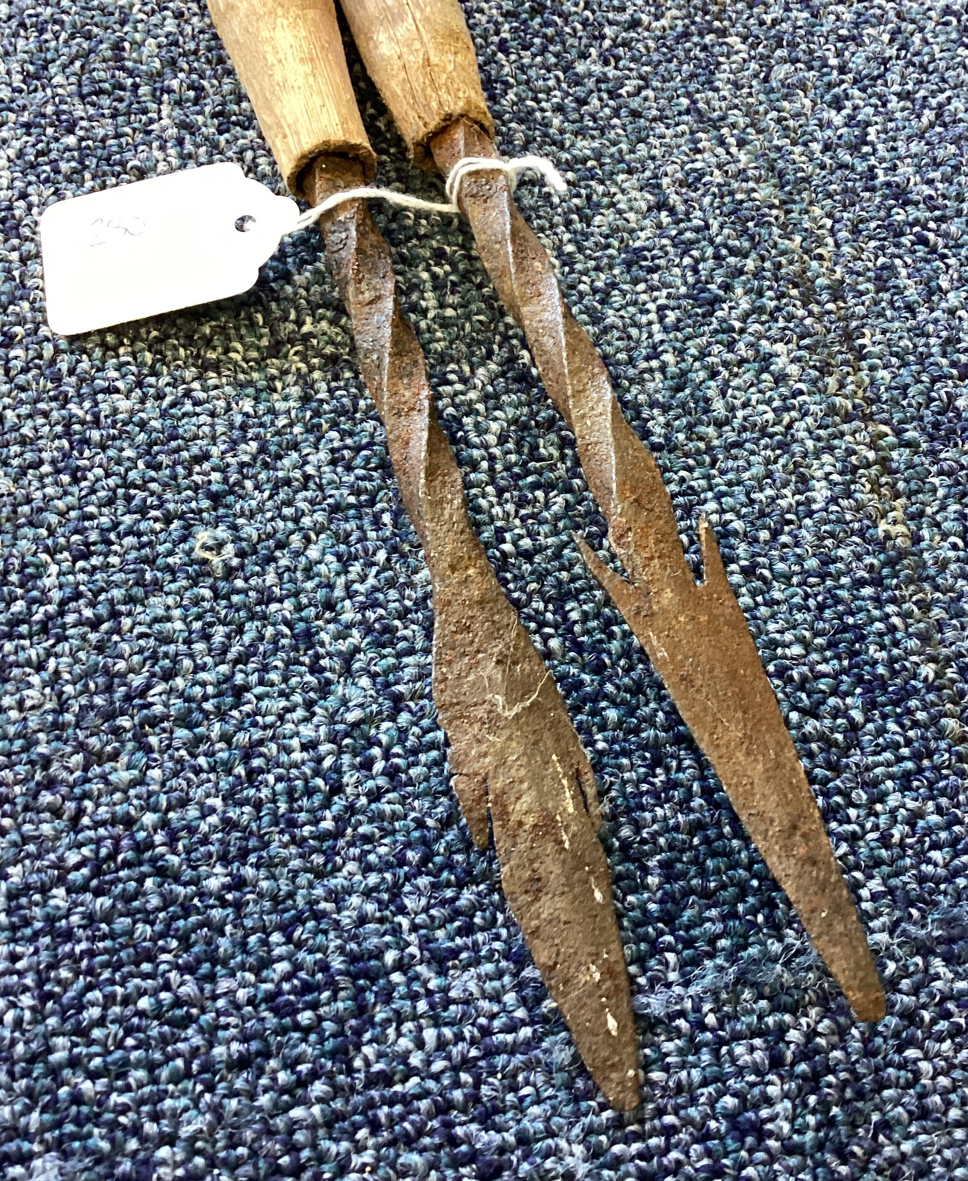 Two African spears. - Image 2 of 2