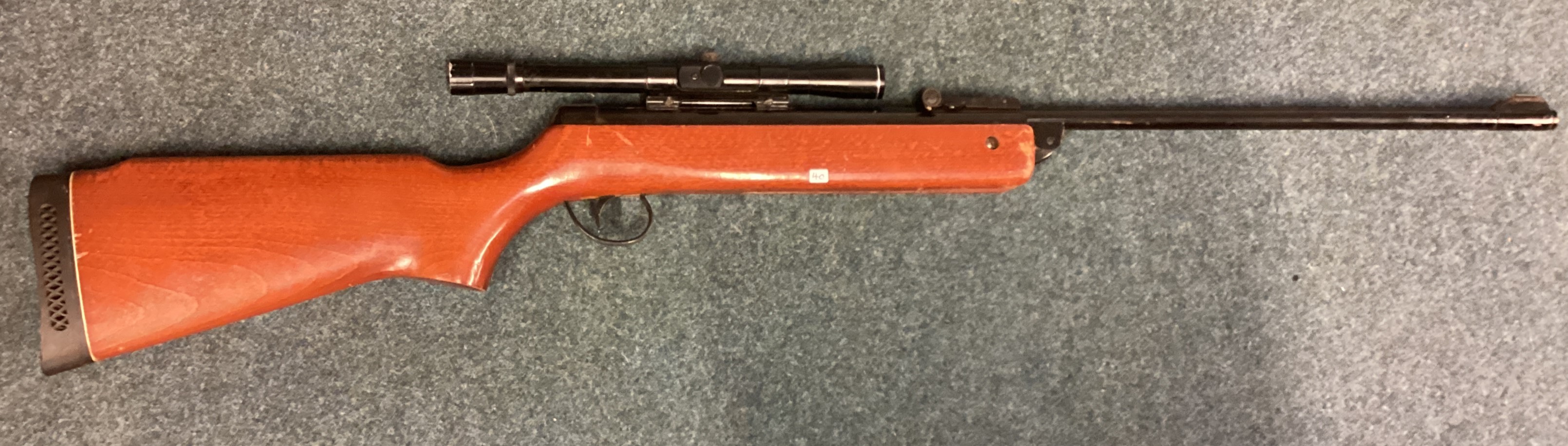 An old air rifle.