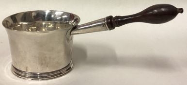 An 18th Century George II silver brandy pan.